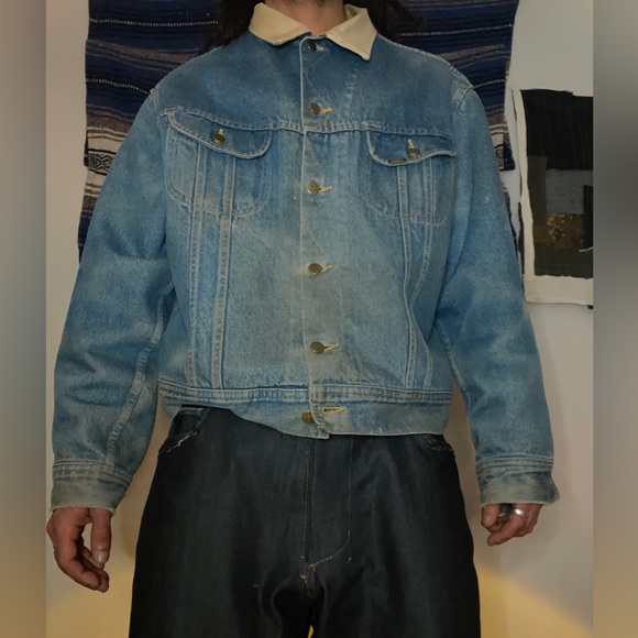 Lee Storm Rider Gray and Yellow Jacket - Picture 2 of 5